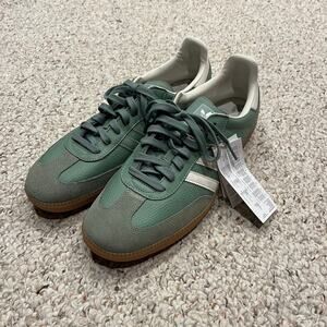 NWT Adidas Samba OG Sneakers Sz 14 Silk Green Athleisure Workout Casual